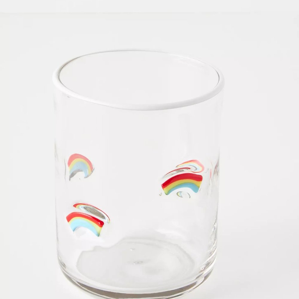 Anthropologie Sunshine Juice Glass